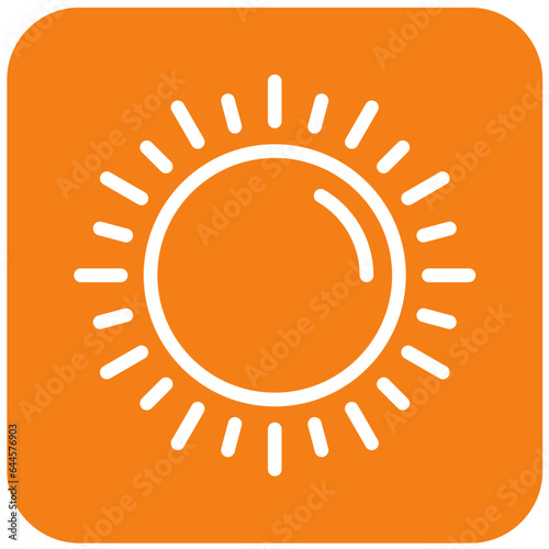 Sunrise Vector Icon Design Illustration