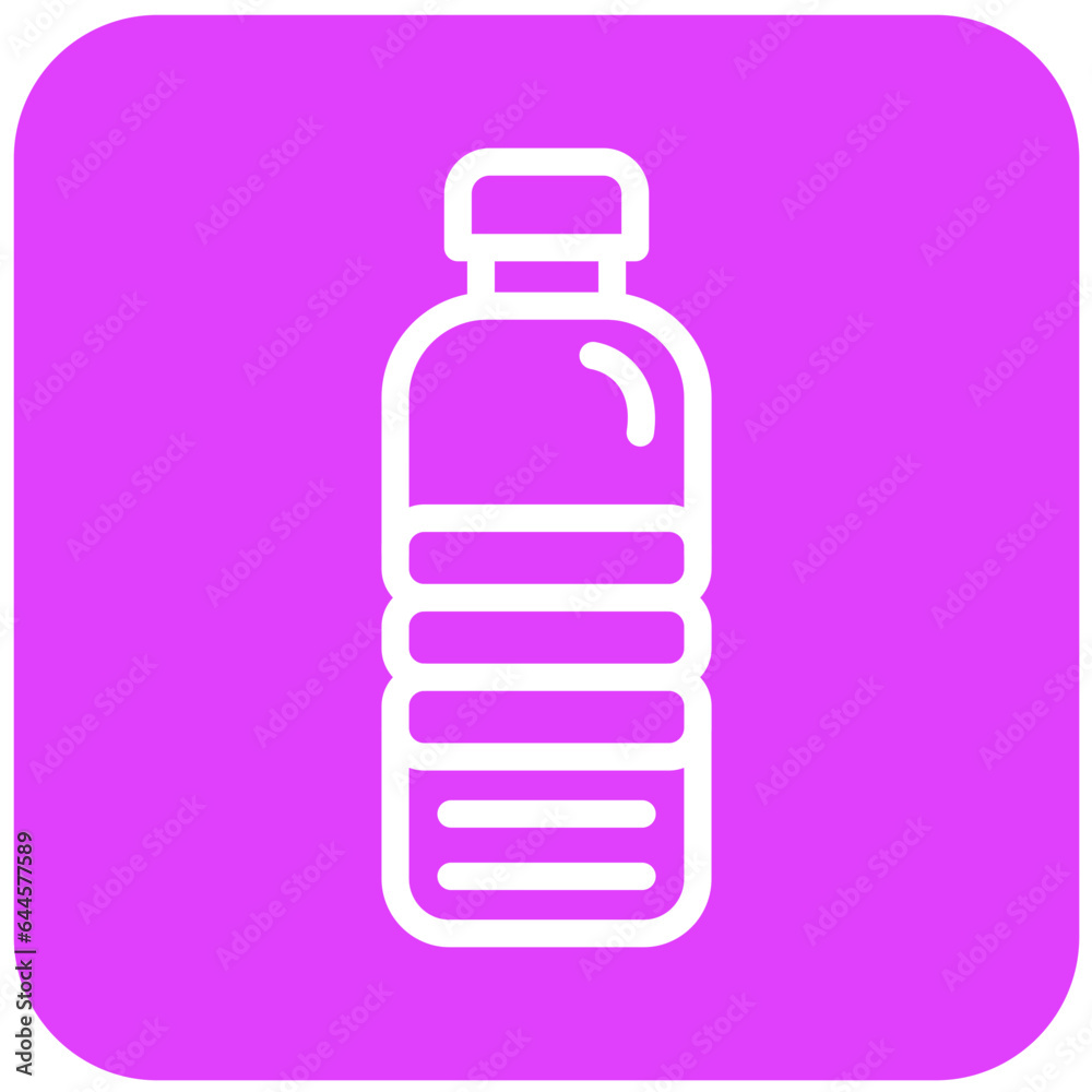 Water bottle Vector Icon Design Illustration