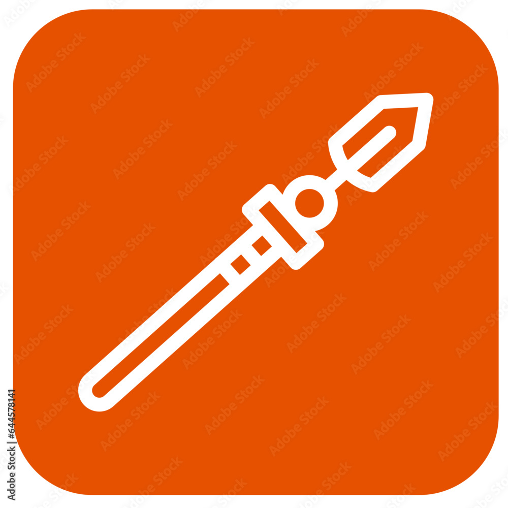 Lance Vector Icon Design Illustration Lance Vector Icon Design Illustration
