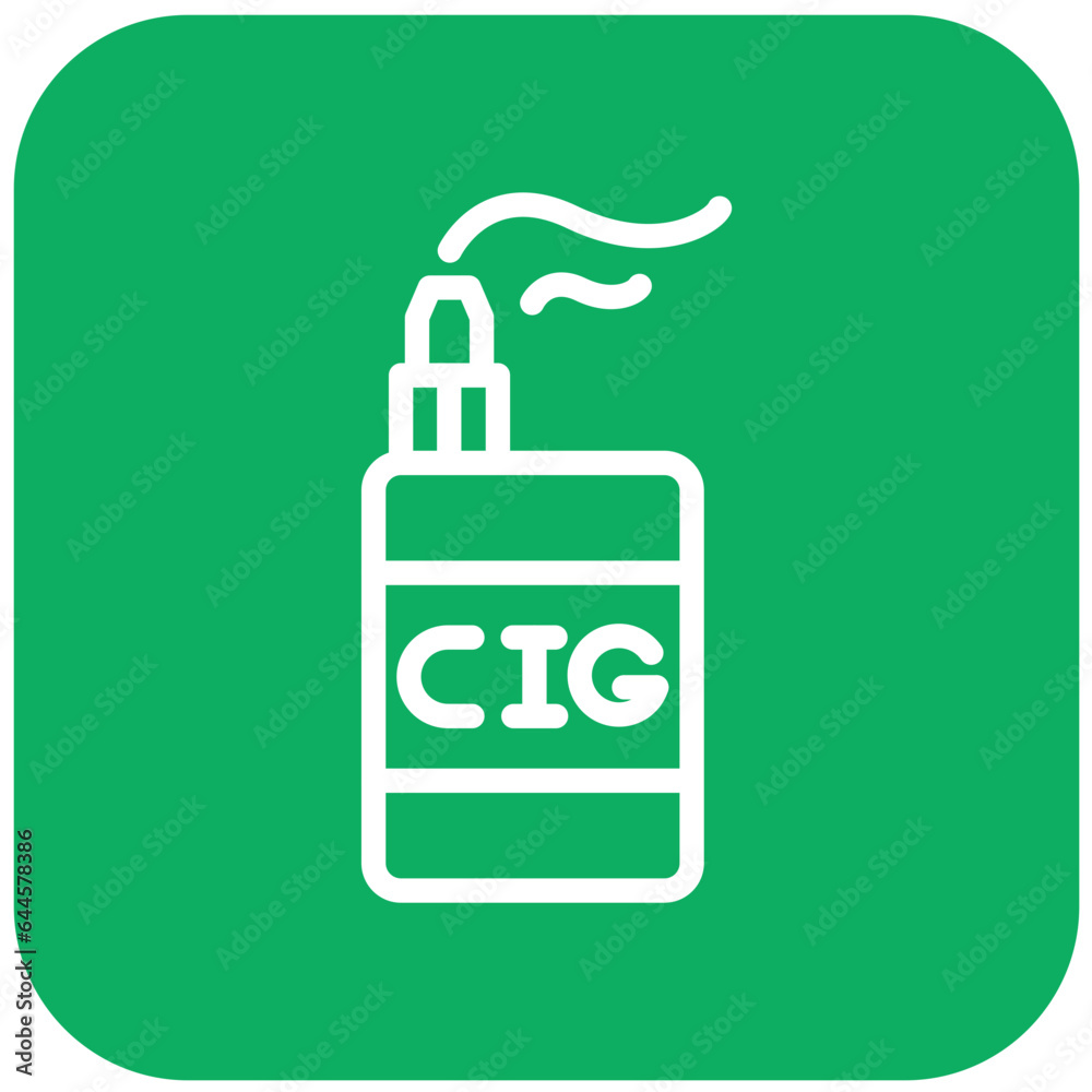 Electronic cigarette Vector Icon Design Illustration Electronic cigarette Vector Icon Design Illustration