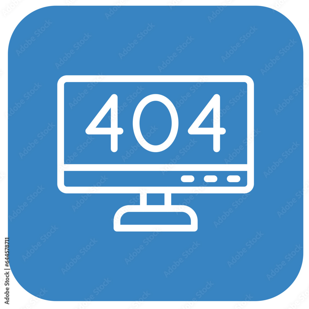 404 Error Vector Icon Design Illustration 404 Error Vector Icon Design Illustration