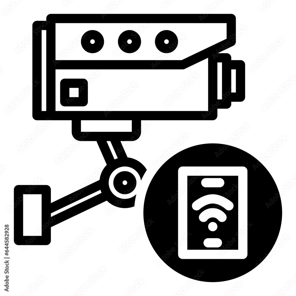 Fototapeta premium Cctv Icon