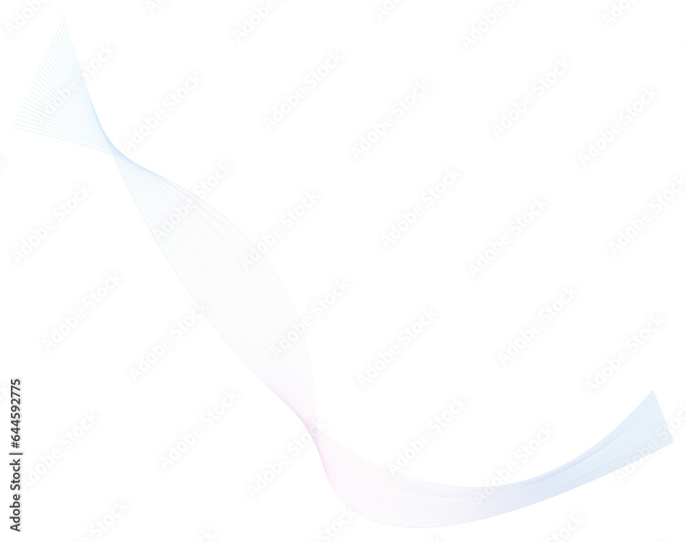 Blue and pink pastel wave background. Vector illustration.	