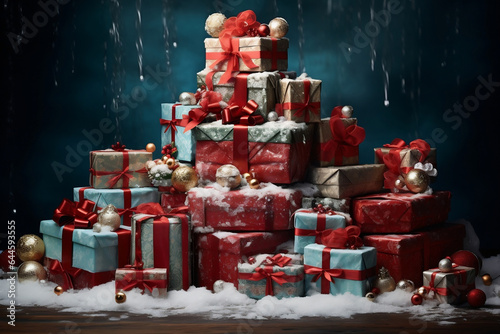 Festive surprises under the Christmas tree © Ash