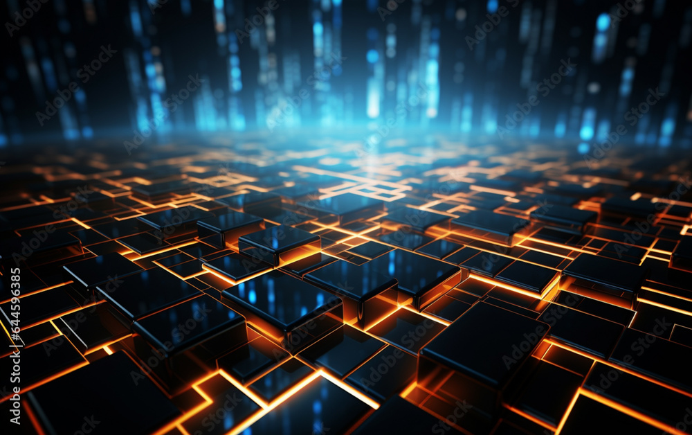 Obraz premium Abstract technology background Business & development direction