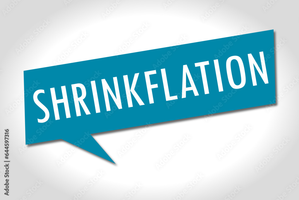 Fototapeta premium Shrinkflation