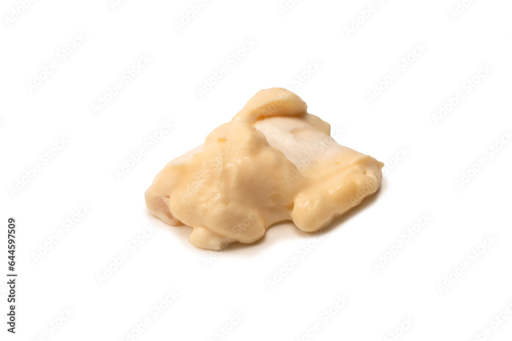 White sauce splashes isolated on white background. White sauce splashes isolated on white background.