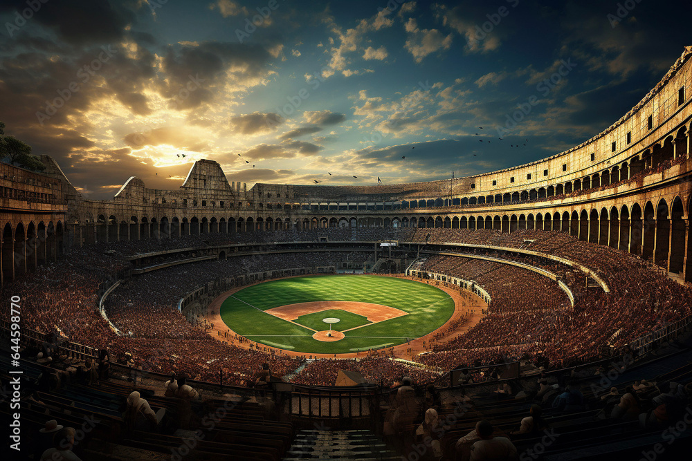 Baseball Stadium Colloseum