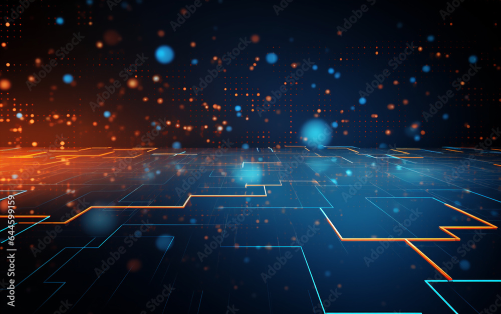 Abstract technology background Business & development direction Abstract technology background Business & development direction