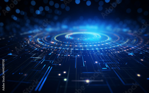 Wallpaper Mural abstract technology Background, abstract technology particle Torontodigital.ca