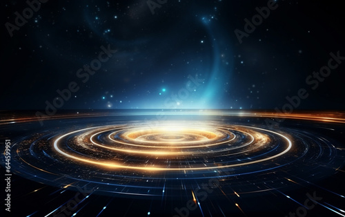 abstract technology Background, abstract technology particle