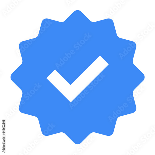 Verification badge icon