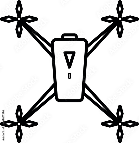 Technology. Tech icon. Drone icon