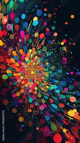 colorful mobile phone background