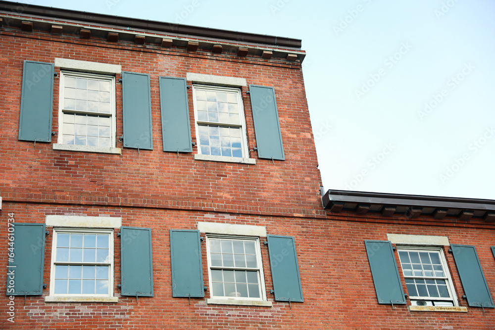 brick building in the urban skyline symbolizes real estate's enduring strength, growth, and mortgage brick building in the urban skyline symbolizes real estate's enduring strength, growth, and mortgage
