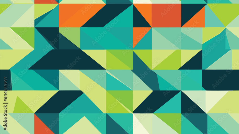 Obraz premium Angular Vector Pattern Design Abstract Background