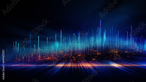 Fantastic wallpaper. Abstract futuristic background. Cosmic background. Digital wallpapers.