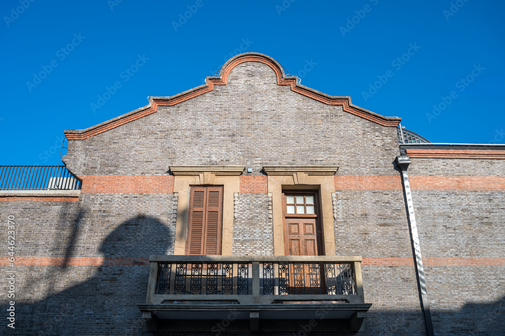 Obraz premium old house in the town, Shanghai, china