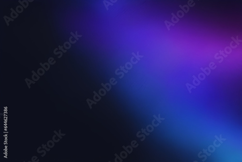 Blue Purple Black Rough Gradient Banner Background for Website Page Header with Abstract Noise Effect Design