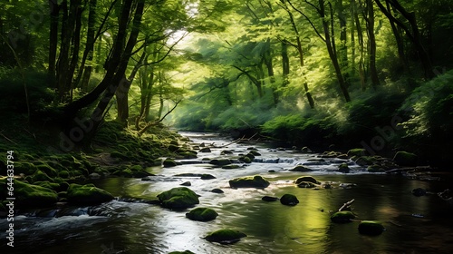 river in the forest