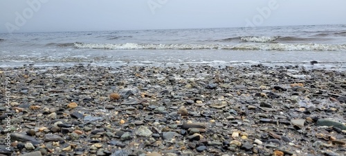 snow on the beach