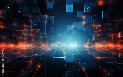 New future technology concept abstract background