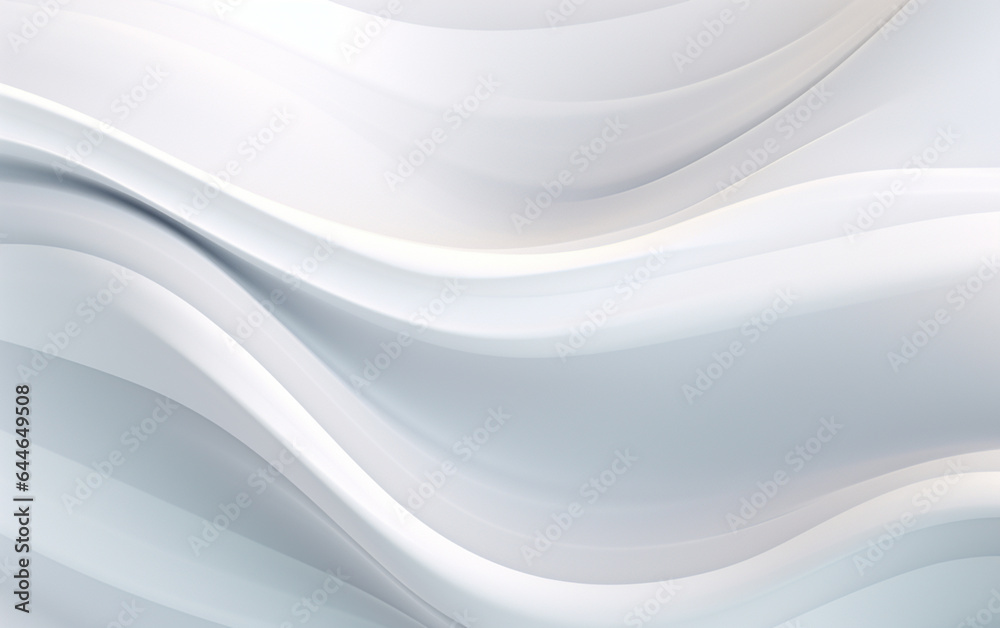 Smooth white wave background Smooth white wave background