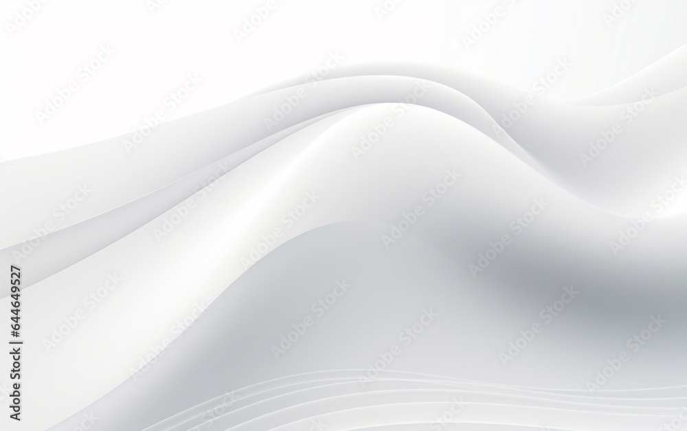 Smooth white wave background Smooth white wave background