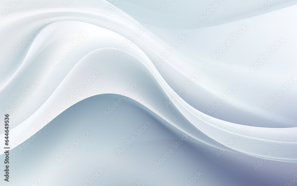 Smooth white wave background Smooth white wave background