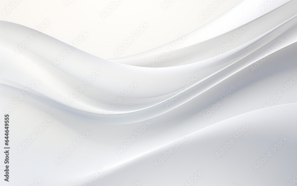 Smooth white wave background Smooth white wave background