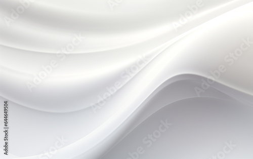 Smooth white wave background 