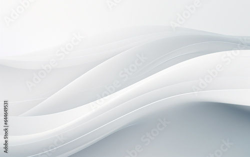 Smooth white wave background 