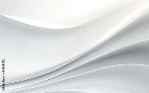 Smooth white wave background 