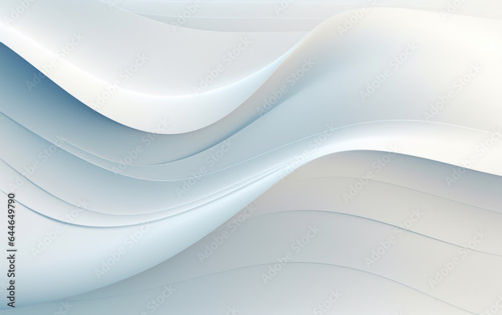 Smooth white wave background Smooth white wave background