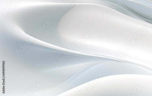 Smooth white wave background