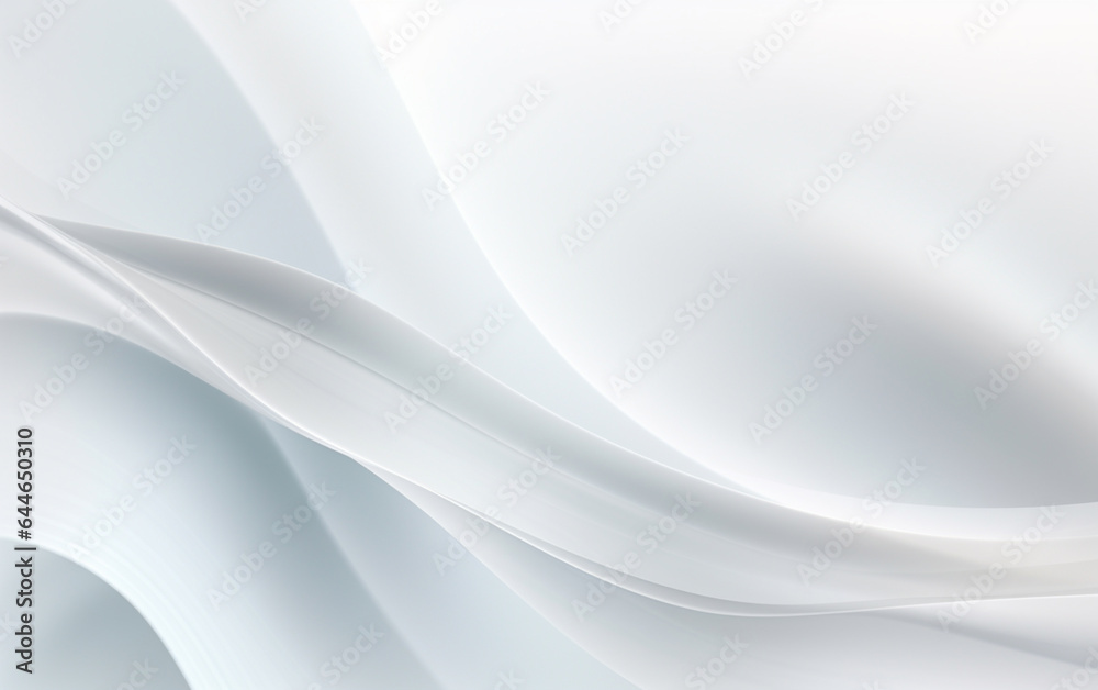 Smooth white wave background Smooth white wave background