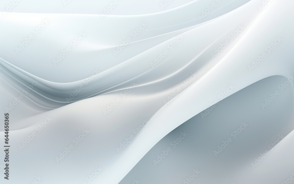 Smooth white wave background Smooth white wave background