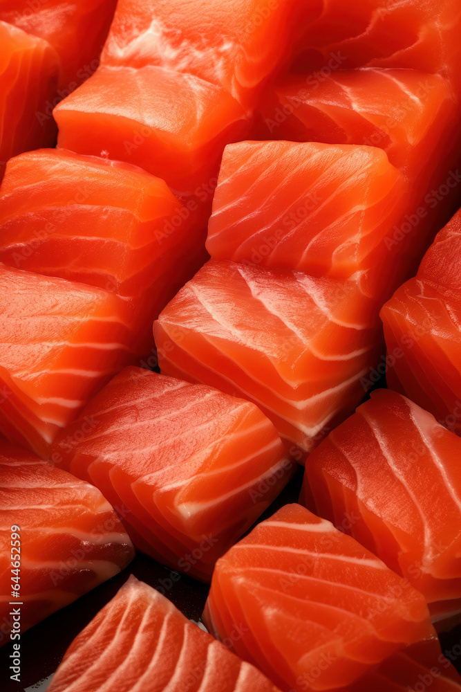 texture of fresh juicy salmon. background from red fish slices. cooking and healthy eating texture of fresh juicy salmon. background from red fish slices. cooking and healthy eating