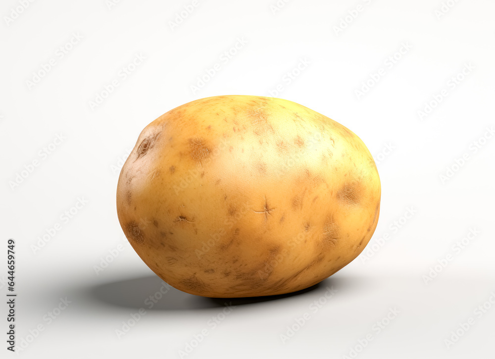 Big Potato on a white background.
Big Potato on a white background.