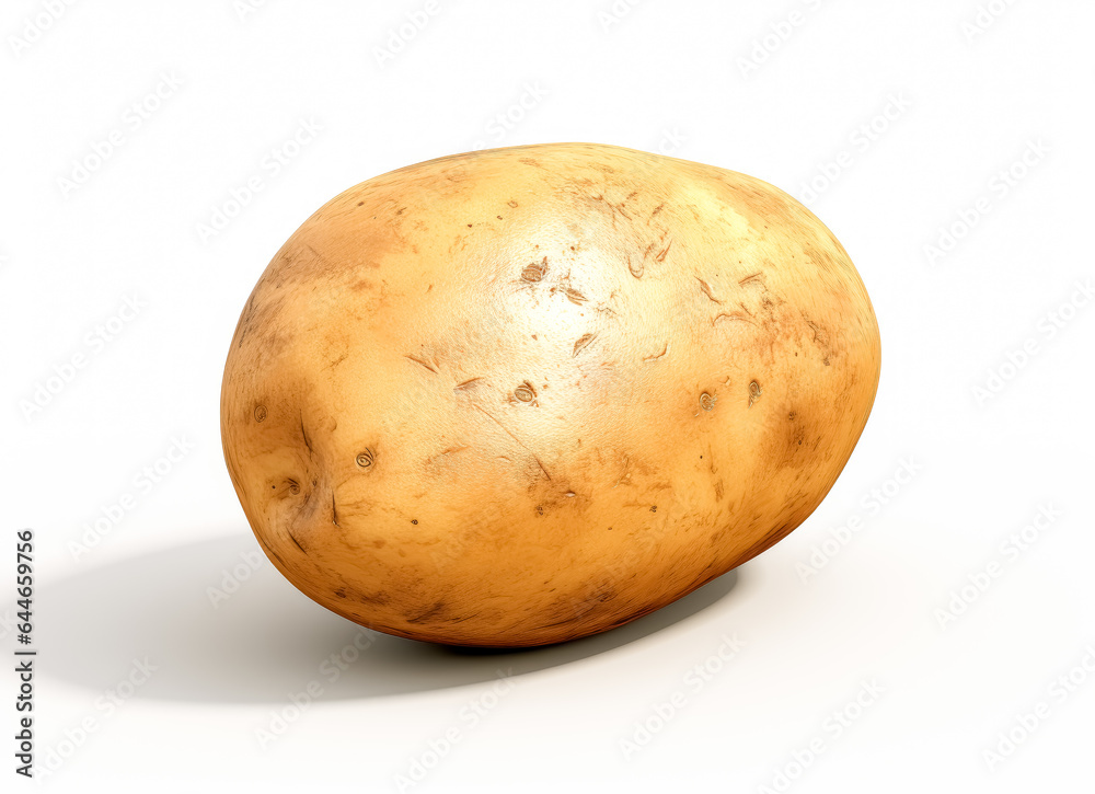 Big Potato on a white background.
Big Potato on a white background.