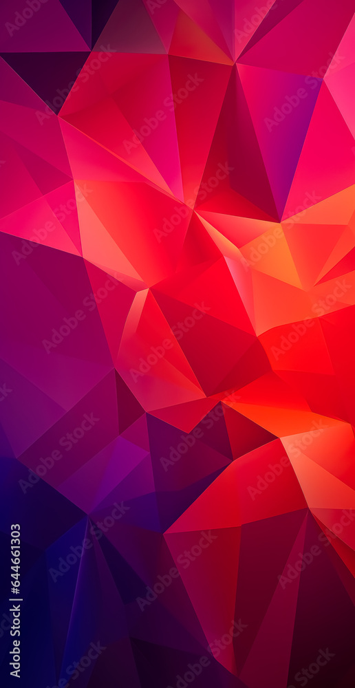 Fototapeta premium Vertical geometric square triangle background. Colorful Geometric pattern background.