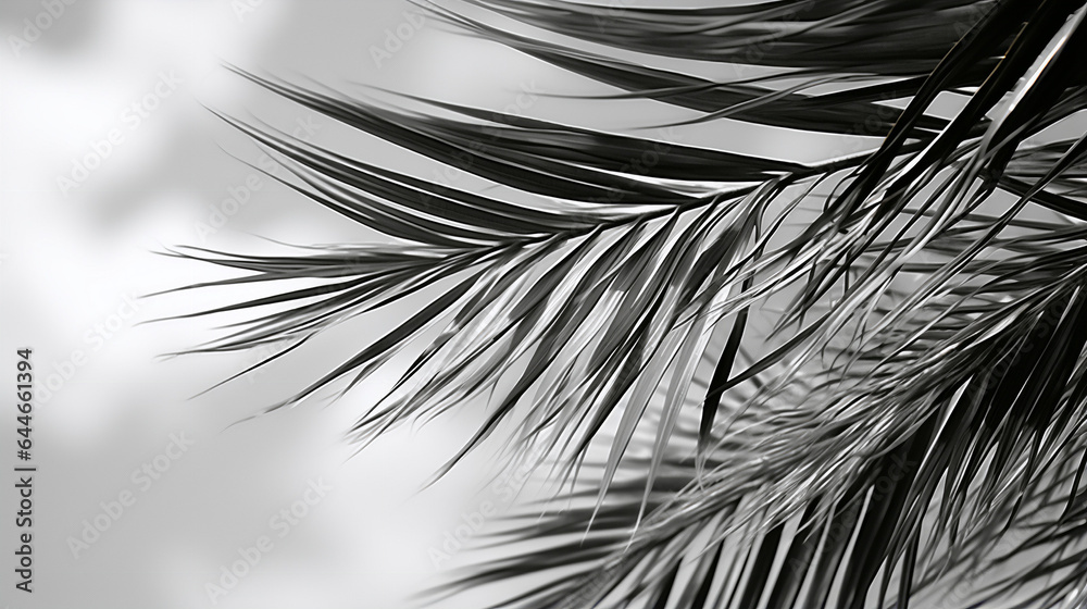 Obraz premium Extreme close-up palm tree