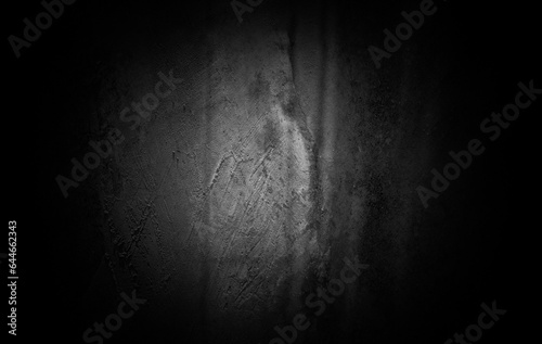 Old wall texture smeared engine oil cement dark black gray background abstract grey color design are light with white gradient background.