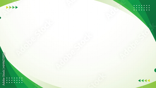 Abstract green background design. modern green background template