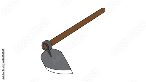 Indian farmers hoe, Kudal, kodal