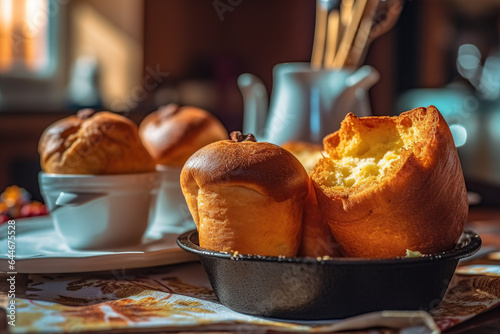 Golden and Fluffy Popovers: A Delectable Delight photo