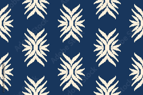 Seamless fabric pattern with traditional ornaments Design for backgrounds, carpets, wallpapers, clothes, wraps, batik, fabrics.