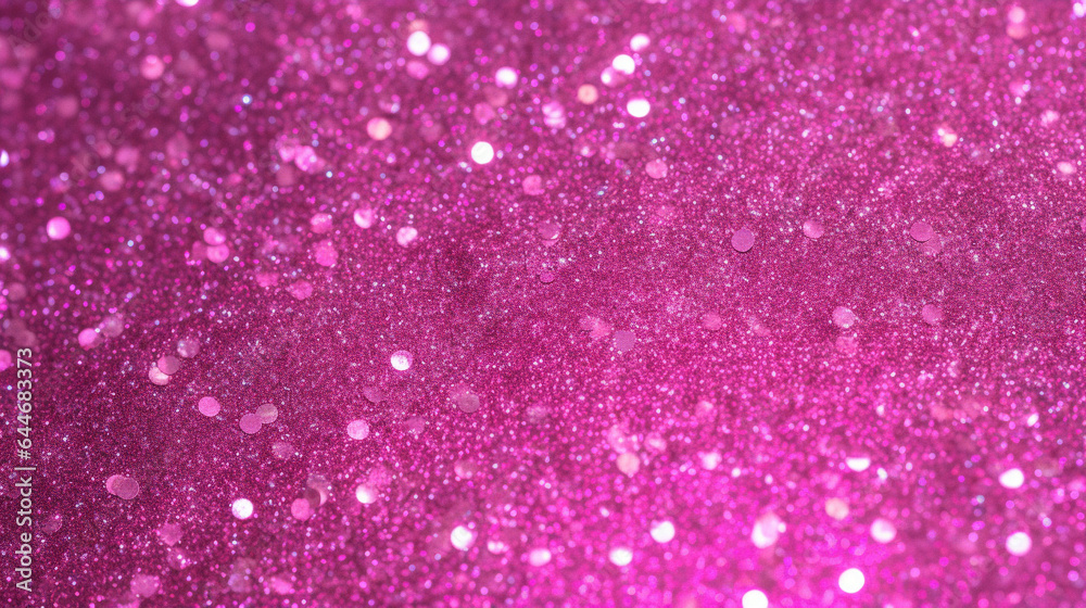 Pink abstract glitter light defocused and blurred bokeh Christmas background, Generative AI Pink abstract glitter light defocused and blurred bokeh Christmas background, Generative AI