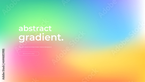Colorful modern abstract gradient background