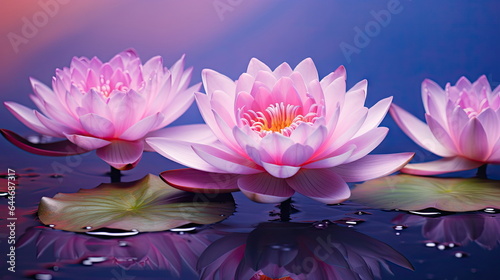 water lily on the water